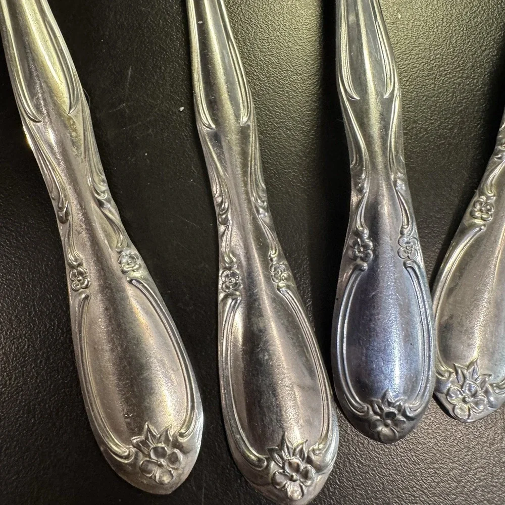Lot of 7 Serving Set Superior Chapel Hill Stainless Flatware Mixed‎ Lot